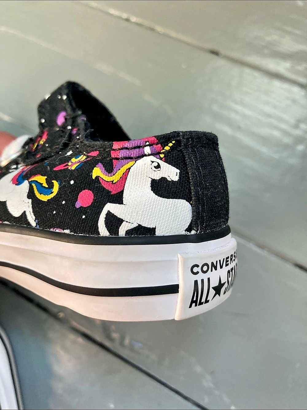 Converse Chuck Taylor All Star Unicorns Velcro Unicorn Sneakers Baby 4